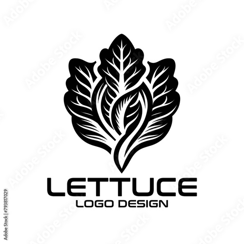 Lettuce Vector Logo Design 