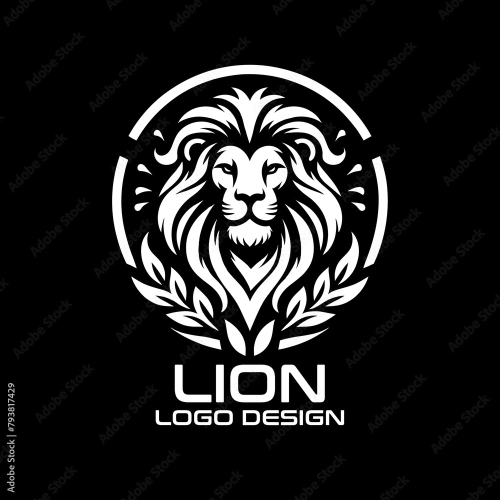 Lion Vector Logo Design Lion Vector Logo Design