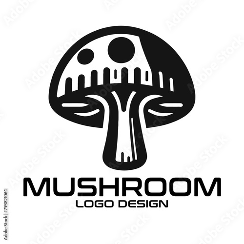 Mushroom Vector Logo Design