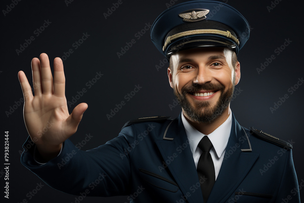 AI generated portrait of person parade military army uniform AI generated portrait of person parade military army uniform