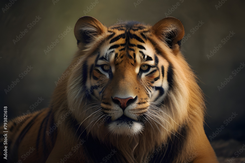 Fototapeta premium portrait of a tiger