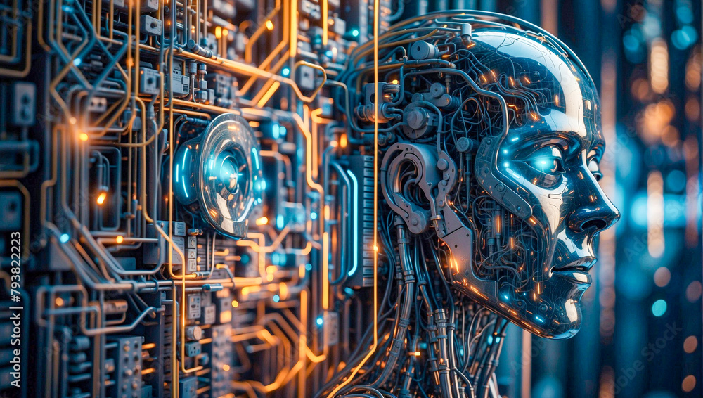Concept image to explain how AI hallucinations occur when an AI model generates false or illogical information that isn't based on real data or events, but is presented as fact.