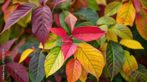 Acalypha wilkesiana a vibrant tropical shrub with colorful foliage ideal for warm climates and garden beautification photo