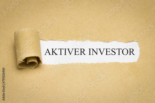 aktiver Investor