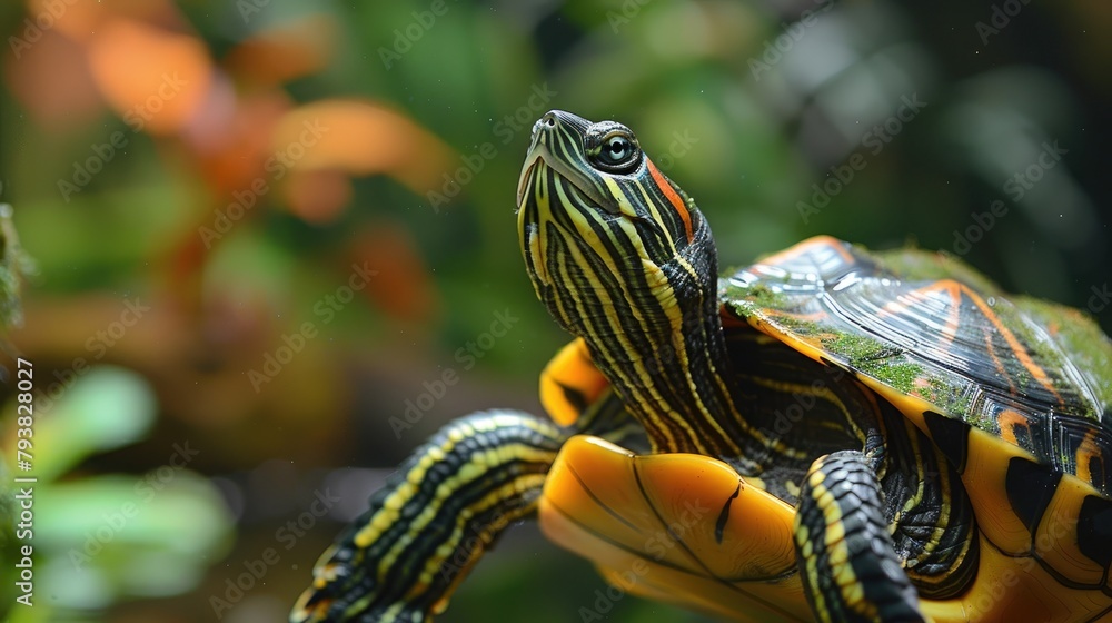 A remarkable image of a turtle A remarkable image of a turtle