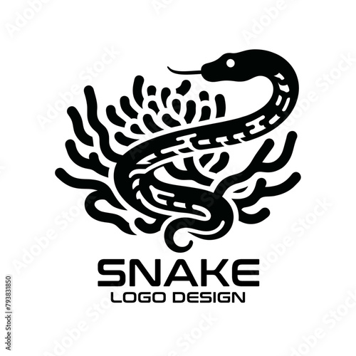 Snake Vector Logo Design