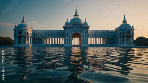 3d Illustration. 3d render. Fantasy Landscape.