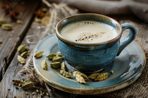 Cardamom tea, herbal drink
