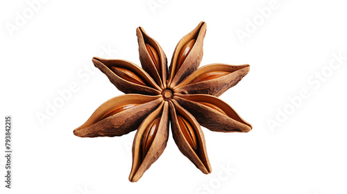 Star Anise Isolated on Transparent Background 