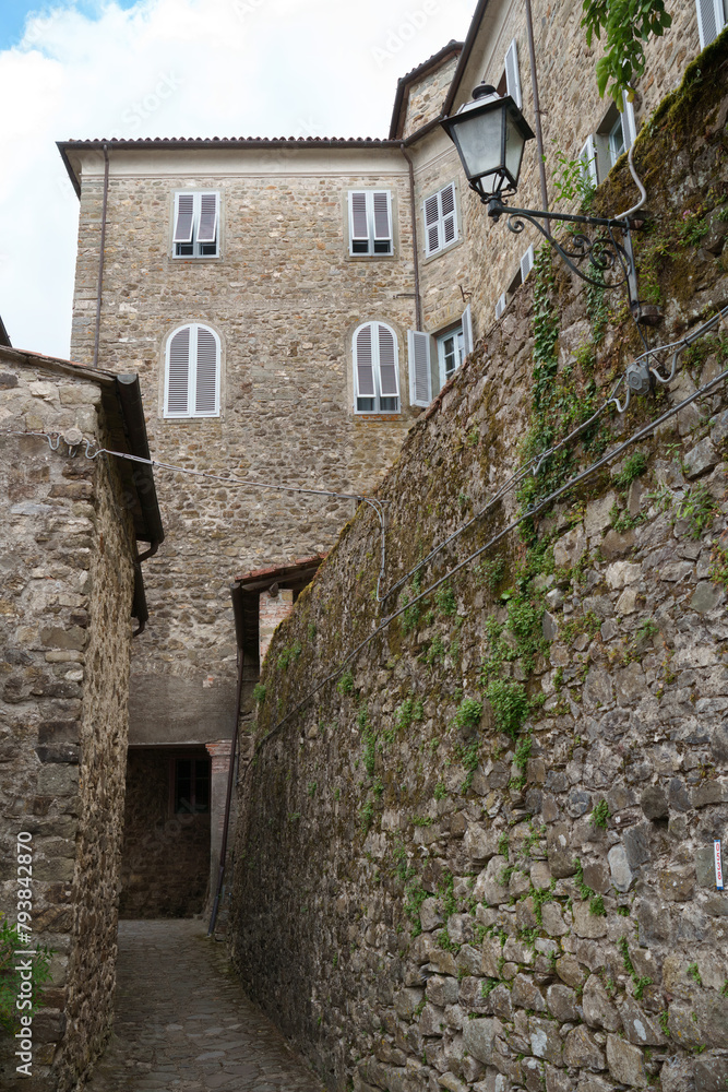 Bagnone, historic town in Lunigiana, Tuscany