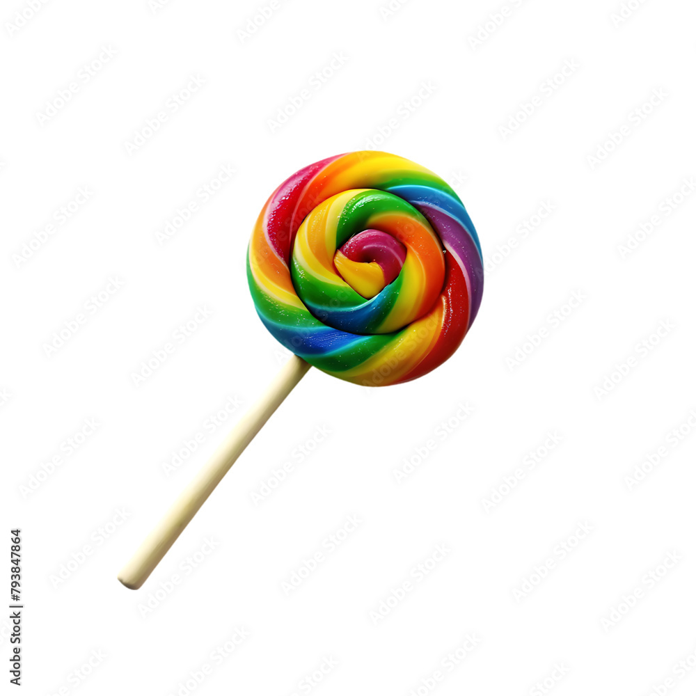 Lolly pop on transparent background Lolly pop on transparent background