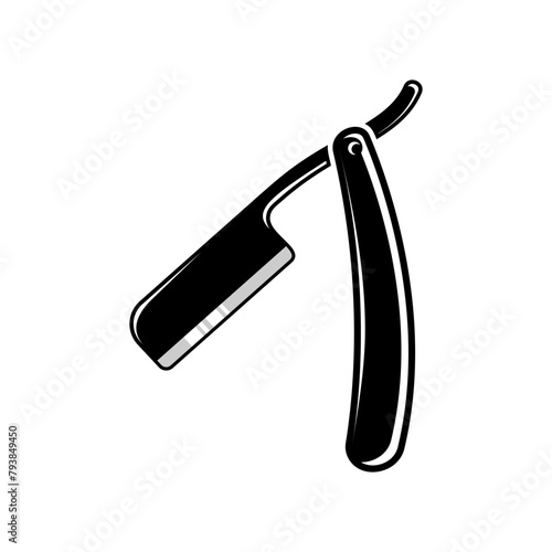 razor icon, simple vector illustration of razor for web design isolated on white background.