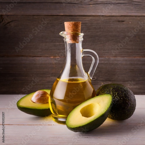 Natural Goodness: Ripe Avocados Drizzled with the Freshness of Squeezed Oil
