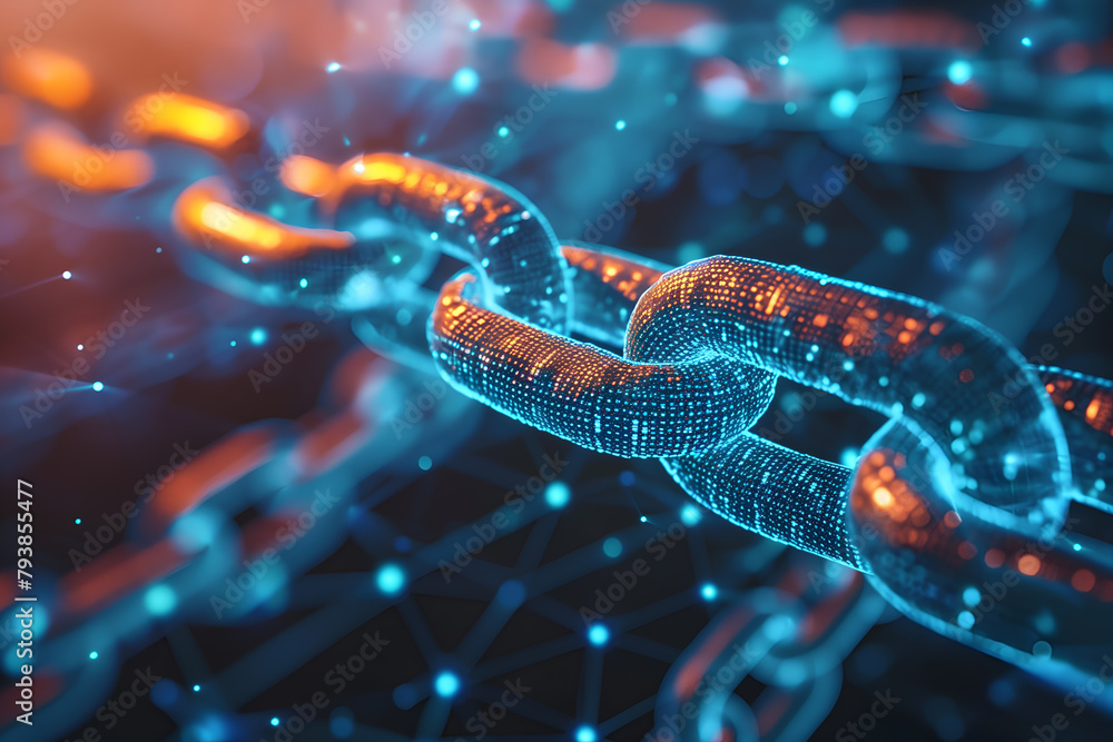 Diamonds blockchain abstract background Diamonds blockchain abstract background