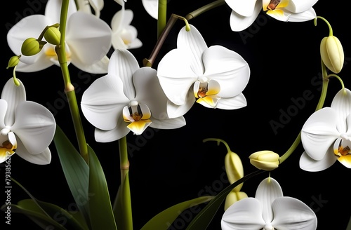 Vanilla Orchids. Elegance  Aromatic Flora