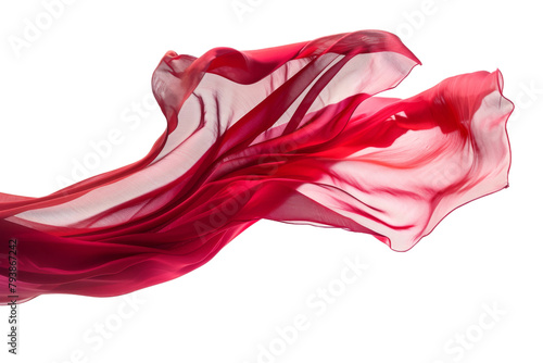 A red cloth