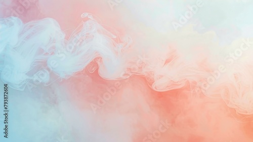 A gradient background flowing from soft coral