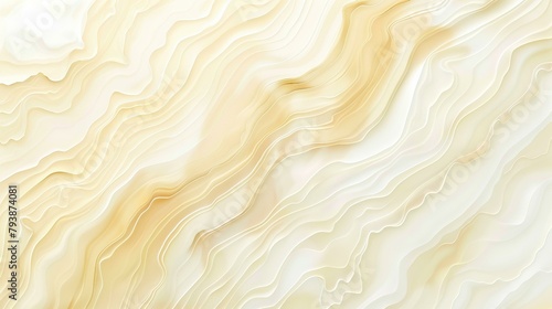 A soothing gradient of pastel yellow to creamy white photo