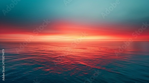 Sunset over the sea © Yelena