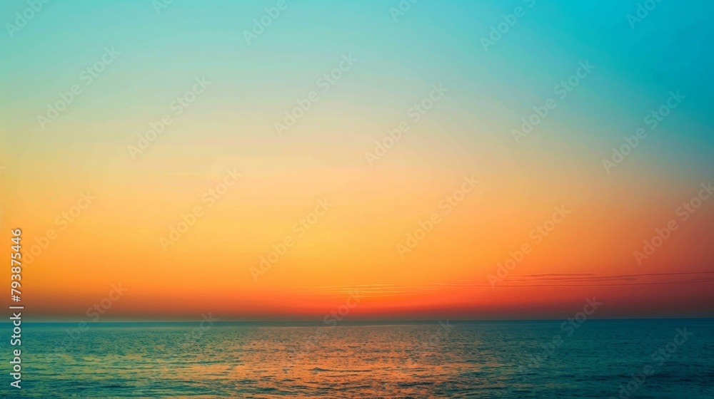 Obraz premium Sunset on the sea