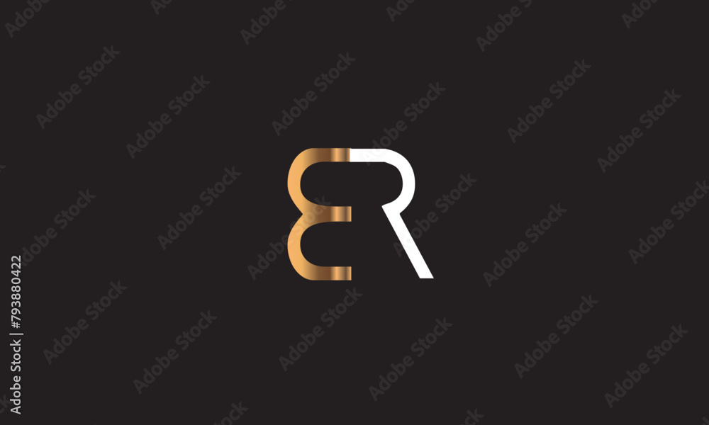 BR, RB, R, B Abstract Letters Logo Monogram BR, RB, R, B Abstract Letters Logo Monogram