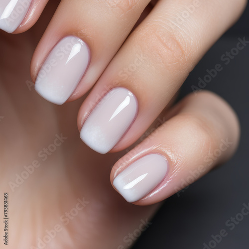 Classic French Manicure  A Timeless Elegance