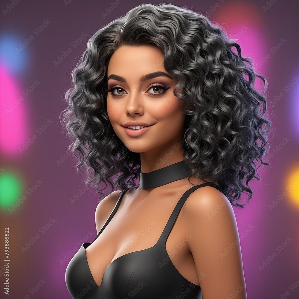 Modemodell. Generative AI Technologie