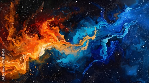 Celestial Blaze Cosmic Inte...