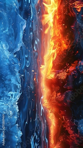 Icy Flames Paradoxical Blen...