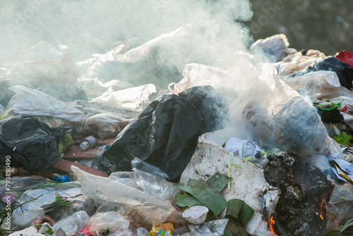 Pollution from garbage pits