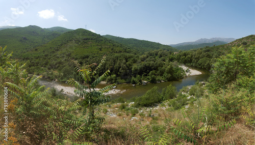 Frankreich - Korsika - Fluss Golo