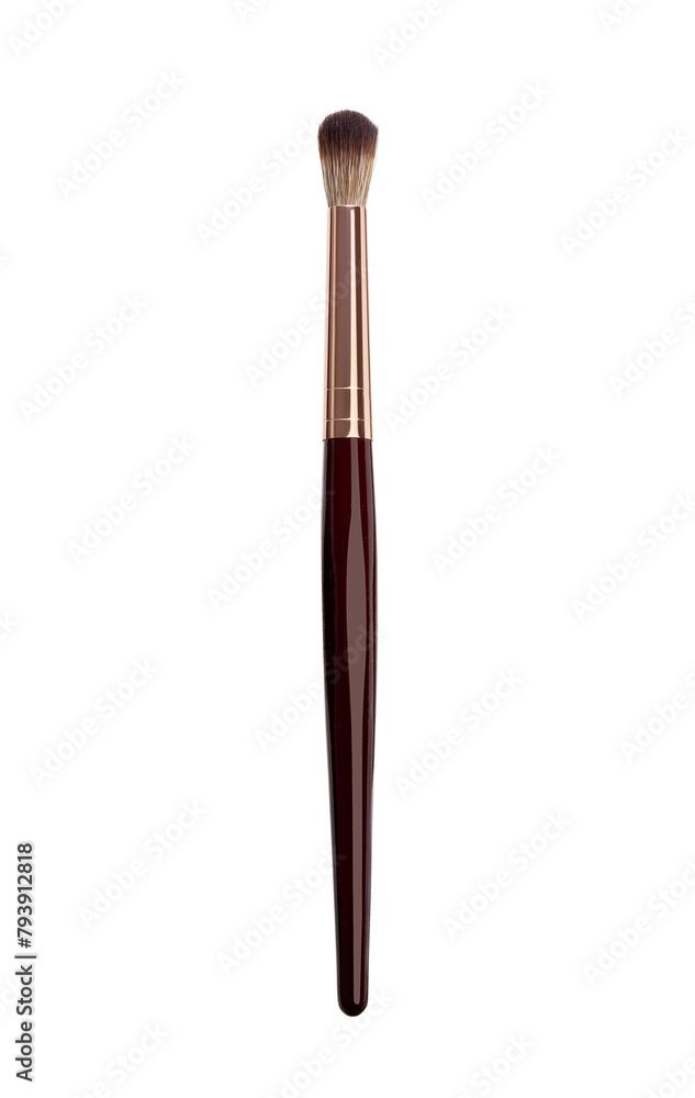Cosmetic makeup brush, isolated on a white background. Cosmetic makeup brush, isolated on a white background.