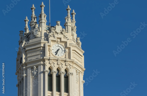 Palacio de Cibeles, sede del ayuntamiento de Madrid. España