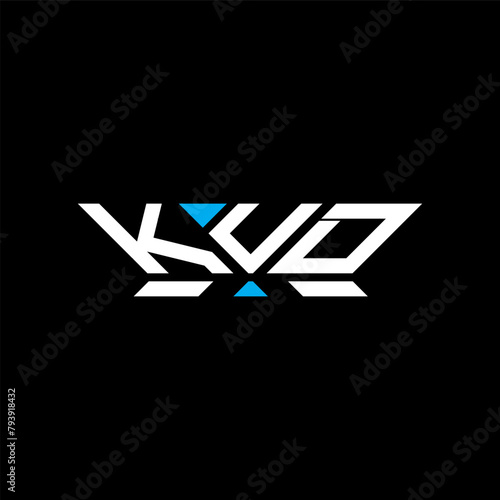 KUD letter logo vector design, KUD simple and modern logo. KUD luxurious alphabet design photo