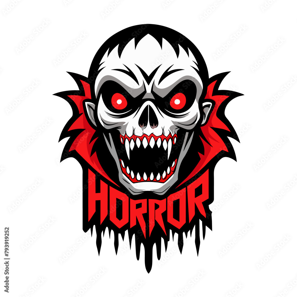 Horror text vector art illustration (18) Horror text vector art illustration (18)
