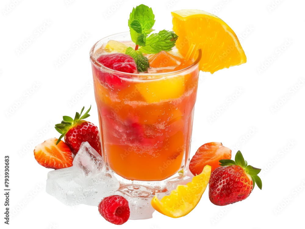 cocktail isolated on white background cocktail isolated on white background