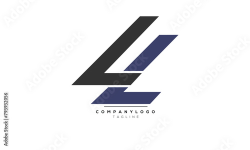 Alphabet letters Initials Monogram logo LL,LL INITIAL,LL letter photo