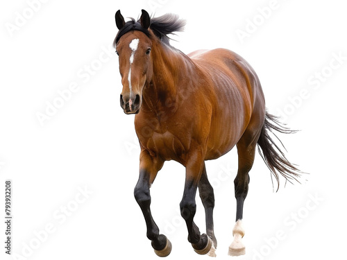 horse isolated on a transparent background. PNG 