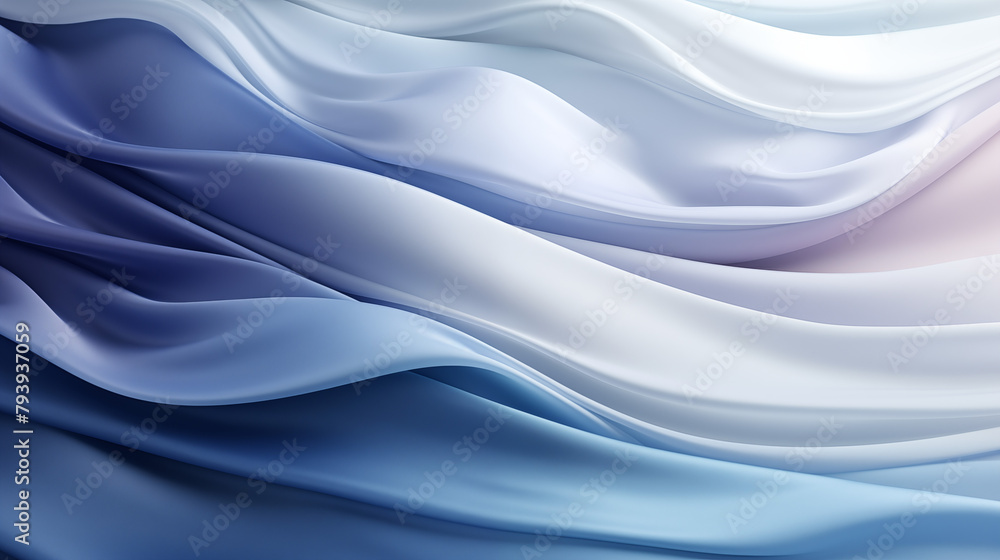 Sleek Abstract Flow Design in Cool Blue Tones Sleek Abstract Flow Design in Cool Blue Tones
