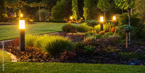 Elegant and Modern Garden LED Lighting