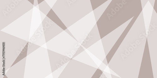 Light Silver, Gray vector abstract colorful background. abstract triangles white gradient, geometric style. Abstract minimalist geometric triangle lowpoly mosaic pattern. 