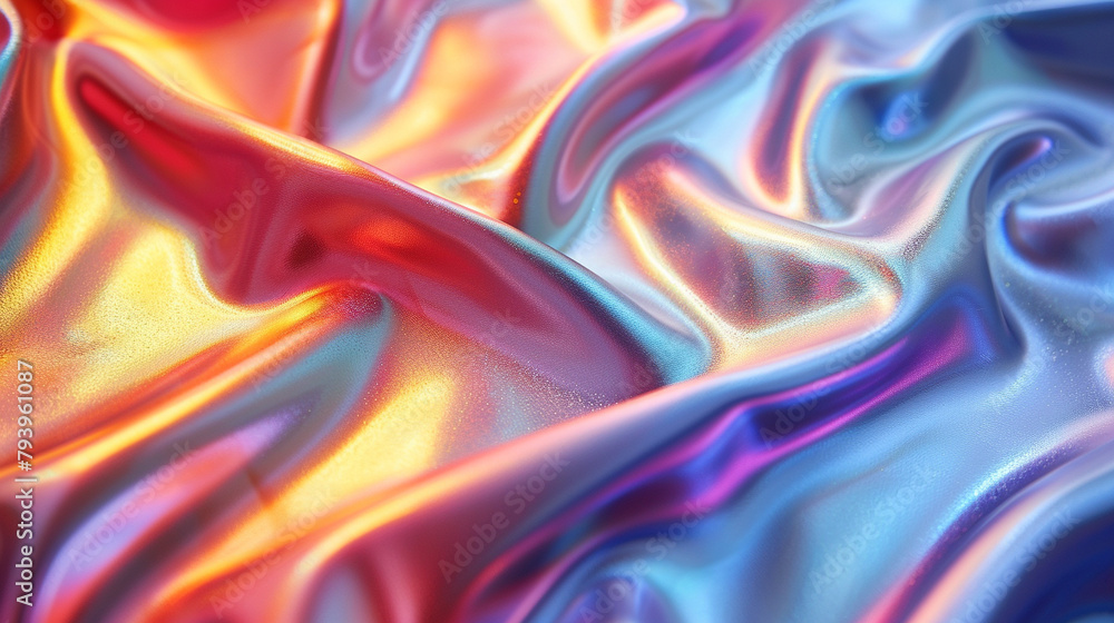 Hologram abstract pink background, holographic 3d texture, pearlescent gradient. Hologram abstract pink background, holographic 3d texture, pearlescent gradient.