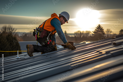 Roof repair, a Specialist in Roof Forming, is the Replacement of roof plates that have been used for a Long time.