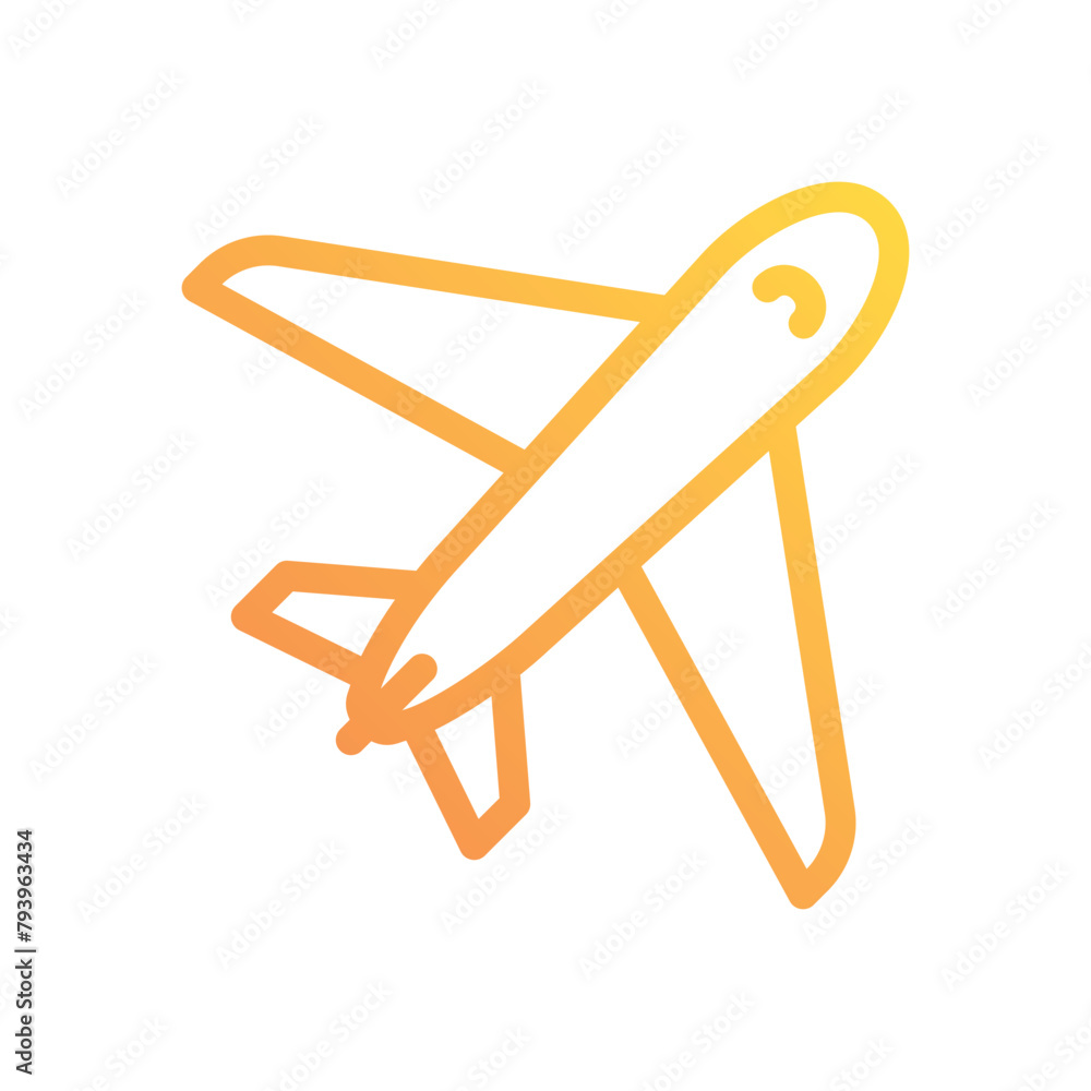Plane vector icon Plane vector icon