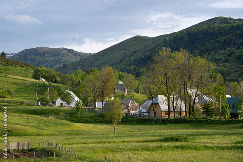 Village de Nedajno, Durmitor, Monténégro