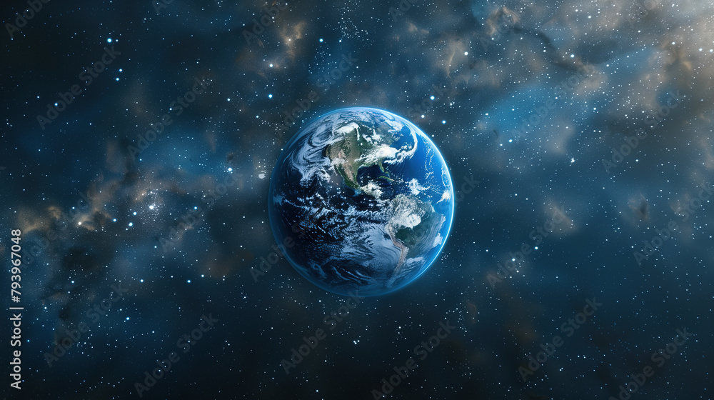 The Earth in Space,created with Generative AI tecnology. The Earth in Space,created with Generative AI tecnology.
