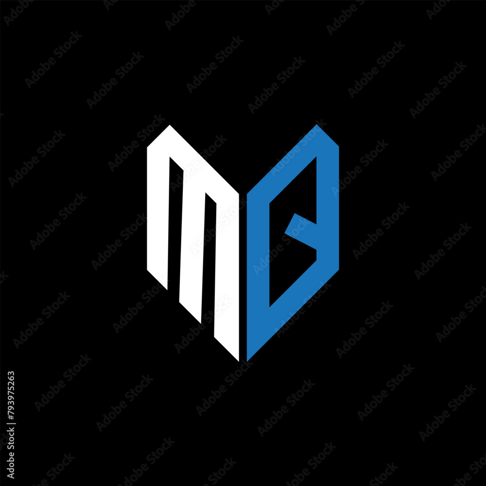 MQ letter logo design on Black background. MQ creative initials letter logo concept. MQ letter design.
MQ letter logo design on Black background. MQ creative initials letter logo concept. MQ letter design.