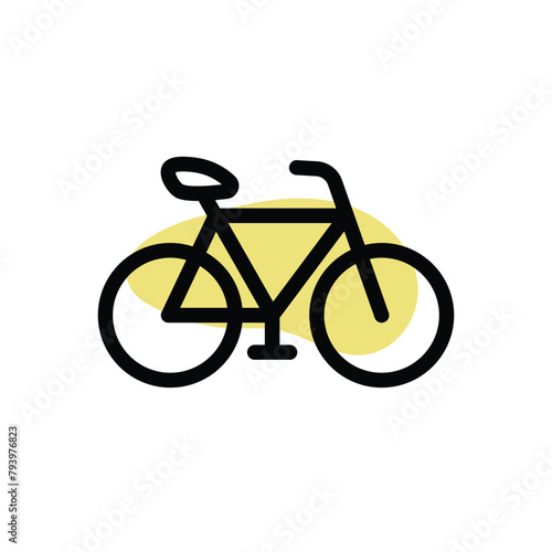 Bicycle vector icon