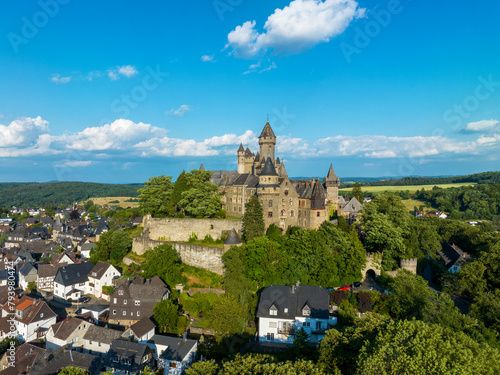Braunfels castle in Hesse  Germany