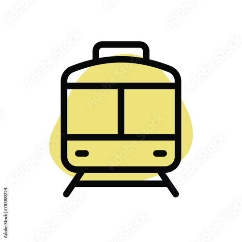 Train vector icon